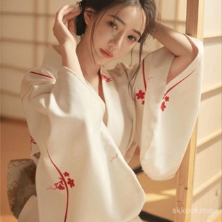 和服 日式和服 角色扮演 和風 浴衣 拍照道具 神明少女和服女主題拍照日係改良浴衣和風日式寫真攝影日本和服裝 JUBZ