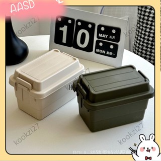 💝臺灣出貨💝居家收納 便攜收納 居家必備 桌上迷你收納盒戶外露營工業風桌麵雜物箱野營燒烤調味瓶罐儲物箱A411