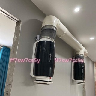 「可開發票」鴻冠超靜音管道風機4/6/8寸廚房油煙強力抽風機衛生間排風換氣扇 不含運