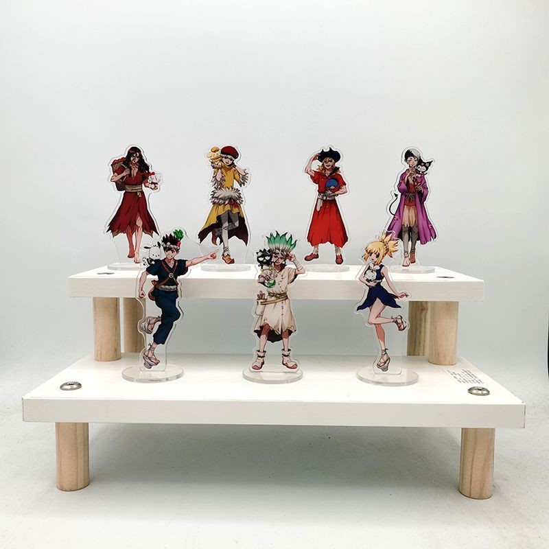 石紀元周邊 動漫周邊🌟石紀元動漫卡通周邊亞克力立牌石神千空琥珀獅子王司擺件裝飾禮物 卡通周邊 生日禮物