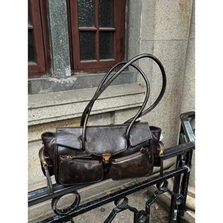 【西門公子】2025新款高階感辣妹手提機車包hobo洋氣通懃包時尚大容量百搭秋冬 WJET