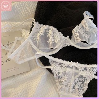 🌸優選精品🌸法式性感蕾絲超薄內衣女有框舒適透氣集中爆乳內衣L3