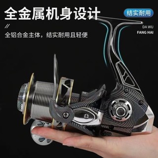 桃園有貨 全金屬漁輪23軸斜口遠投輪路亞輪紡車輪漁綫輪海竿輪無間隙魚輪 捲線器