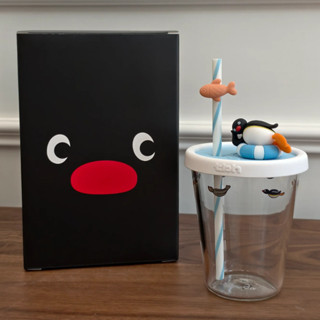 現貨🌟企鵝家族PINGU 玻璃吸管杯｜正版授權｜野獸派家居