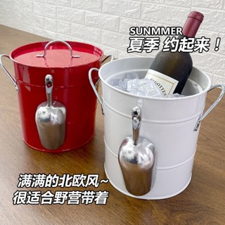 冰桶 保冰桶 保溫桶 小冰桶 冰塊桶 小冰桶手提 冰酒桶 飲料桶 露營咖啡廳酒吧香檳冰塊桶啤酒紅酒儲00