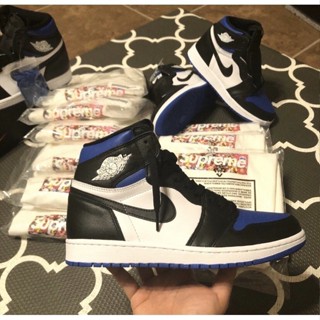 Air Jordan 1 “Game Royal” 黑藍 小閃電 555088-041 慢跑鞋