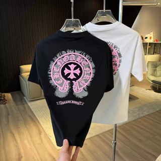 臺灣出貨 夏季潮牌圓領短袖T恤 純棉內搭chic青年潮流字母印花上衣 短袖T恤女 短袖上衣 韓系上衣 寬鬆上衣 夏天衣服