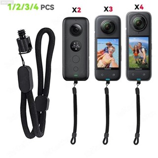 1One X2 Insta360 X3 X4 相機配件腕帶防滑防丟繩固定夾手腕帶