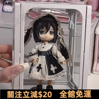 限時特惠🔴公仔收納盒 公仔展示盒 桌面ins風透明手辦展示盒防塵樂高立牌架吧唧毛絨娃娃公仔收納盒 公仔防塵盒 吧唧展示
