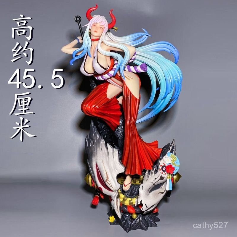 臺灣發貨+免運海賊王航海王GK鵰像凱多女兒站姿大和鬼島大和手辦模型擺件禮物