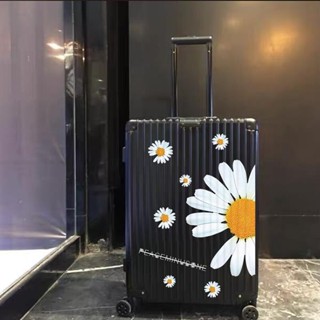 💎熱銷款 權志龍同款GD小雛菊貼畫行李箱貼紙旅行箱拉桿箱整張大號防水潮牌