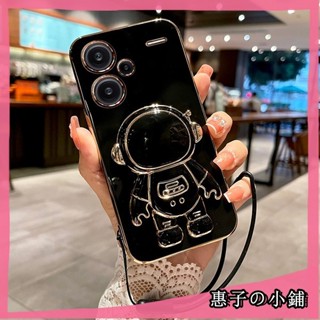 支架宇航員手機殼 掛繩保護殼 適用 小米13T 14T 紅米 13C 14C Note 11 12 13 14 Pro