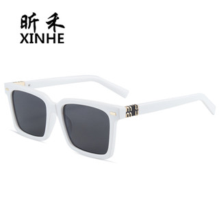 ✨臺灣出貨✨ 鏡尚嚴選 跨境字母miu男女士時尚太陽鏡歐美大牌繆家墨鏡遮陽潮眼鏡平光鏡