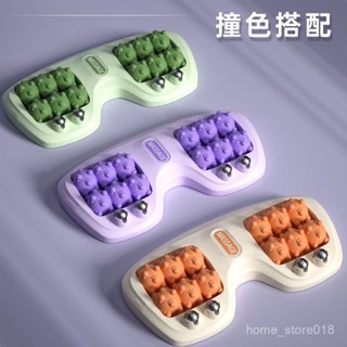 腳底按摩器 足底家用刺激揉捏足部滾輪 滾輪式腳步穴位按摩器 腳心指壓按腳神器 貓爪足底按摩器 足底磁療器