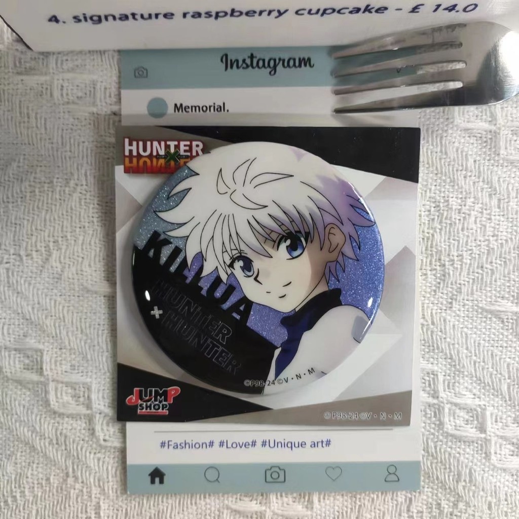 全職獵人 奇犽 鐳射吧唧 鐳射吧唧奇犽 奇犽 週邊徽章