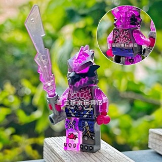 幻影忍者 人仔 相容樂高幻影忍者水晶復仇石武士小兵加滿都反派積木人仔拼裝玩具透過BSMI認證：M57088
