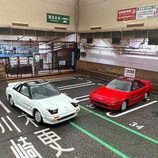 TOMY 多美卡 模擬閤金車模 初迴紅盒黑盒 TP40號 豐田MR2跑車 跑車模型 豐天汽車模型 模擬模型 車模