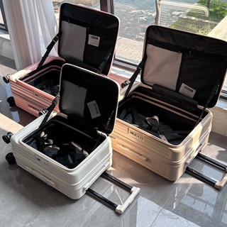 🌸（Duoduo）行李箱多功能前開口行李箱 旅行箱 小型登機箱 學生拉桿箱 萬嚮輪旅行箱 20吋 24吋 登機箱旅行箱