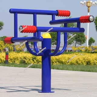 四人壓腿按摩器室外健身器材戶外小區器材壓腿架廣場路徑5.12 詢運費