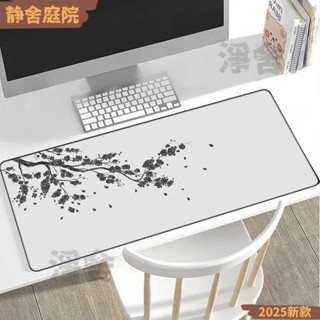 【可開發票/收據】日式遊戲滑鼠墊粉色櫻花鼠標墊黑色白色xxl大號桌墊torii藝術滑鼠墊