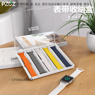 PZOZ錶帶收納盒適用蘋果applewatch手錶錶帶整理盒iwatch錶帶盒子