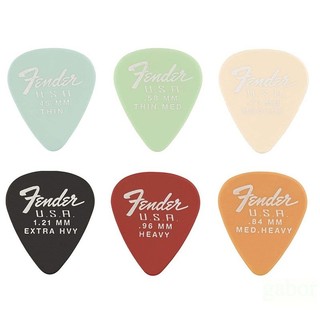 Fender Dura-Tone 351 Shape Pick 撥片 匹克【黃石樂器】