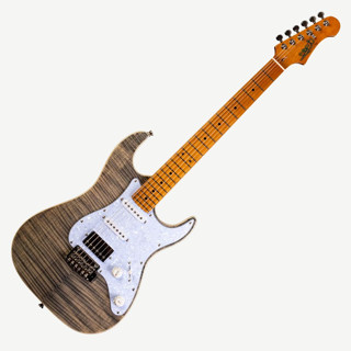 JET JS 450 TBK 電吉他 Stratocaster HSS 黑色虎紋 小搖座【他,在旅行】