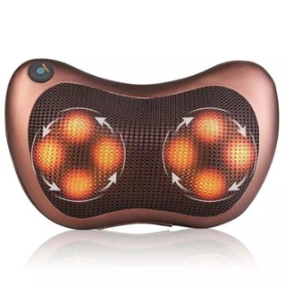 3D熱敷12球/16球 家用 車用 六種按摩手法 熱敷按摩枕 攜帶式 頸部 腰部 家用車載兩用按摩器
