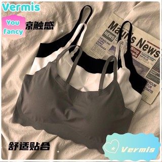 【免運特賣】無痕運動美背一片式少女內衣吊帶背心帶胸墊新款女士一件式內搭裹胸sawr
