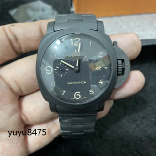 現貨實拍vs廠438全黑陶瓷表p9010全自動機械錶 防水手錶 手錶 指標手錶 錶 防水錶 腕錶 指標錶 男錶