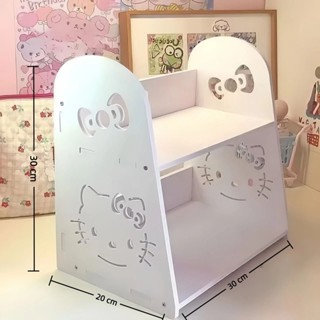 ⭐MISS.桌上收納⭐桌面置物架 收納 玉桂狗 雙層 三麗鷗 宿舍 凱蒂 辦公桌 ins 書架 書桌