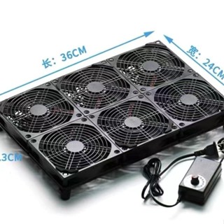【臺灣熱銷】【靜音強排風】筆記本 散熱器抽風 靜音大 風量 排氣扇 電腦 散熱 神器 底座cpu暴力 風扇