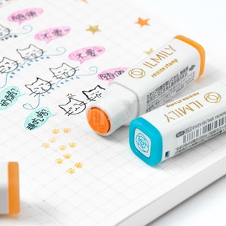 熱銷✨印章PILOT百樂迷你可擦印章可愛圖案Frixion Stamp手賬ilmily限定圖章