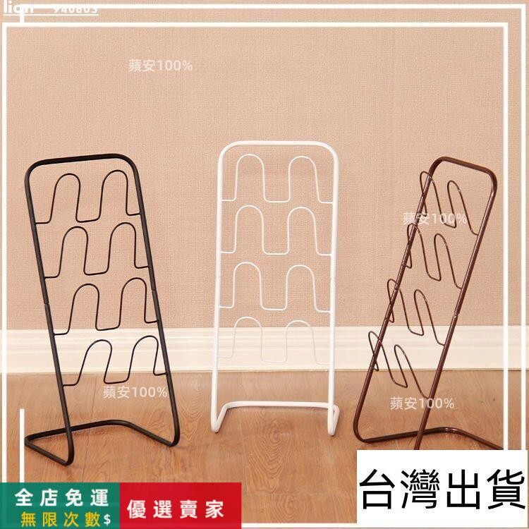 免運A🔥浴室拖鞋架 壁掛式鞋架71人好評浴室臥室客廳家用簡易拖鞋收納架 創意鐵藝多層可拆卸瀝水小鞋架 衛生間收納拖鞋