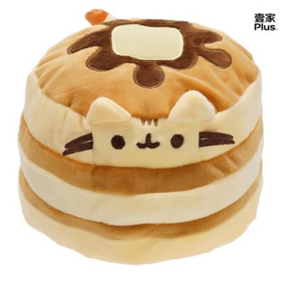 【臺灣發貨】15cm 日本動漫 胖吉貓 漢堡貓抱枕 Pusheen 毛絨玩具蛋糕貓玩偶柔軟填充毛絨枕頭送給女朋友女孩兒童