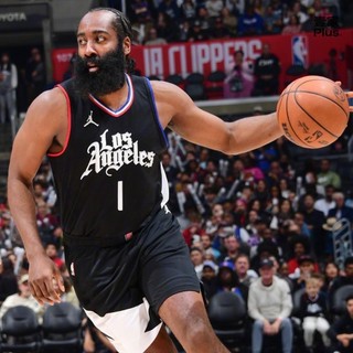 【台灣發貨】男式襯衫 Harden Clippers 籃球球衣熱壓運動衫