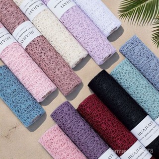 💖 新品💖鮮花包裝紙韓式提花網花藝花束材料紗玫瑰花包裝網紗花店包花紗網包裝紙包裝花束 花藝包裝紙
