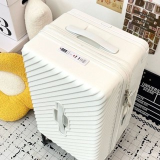 🔥臺灣出貨 硬殼行李箱【2025新款首發 前開行李箱 寬拉桿行李箱】PC行李箱 24吋行李箱 輕量行李箱 登機箱