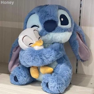 Honey 0607B新品金選推薦📣可愛抱抱唐老鴨毛絨玩具公仔史迪奇玩偶禮物情人節生日禮物