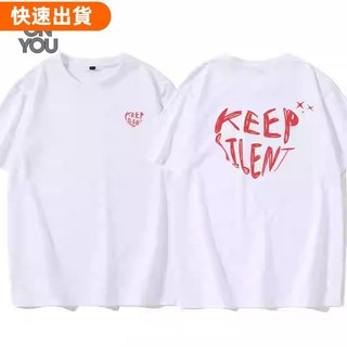 熱銷優選♥情人節愛心KEEP_SILT鄺玲玲短袖T恤女Always Wonder上衣服2.22
