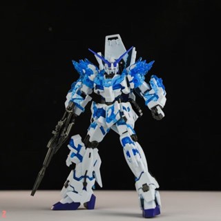🔥Super🔥限時特賣星動 臺場限定 高達基地 HGUC光之冰藍結晶獨角獸 1/144 模型