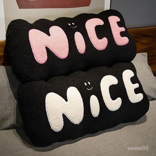 🎀新品熱銷🎀北歐風簡約nice靠枕床頭客廳靠墊枕頭超軟抱枕睡覺長條飽滿可拆洗
