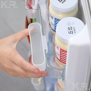 【凱瑞】2pc 廚房冰箱食品懸掛式儲物盒支架 / 廚房隱形節省空間儲物架 / 多功能收納架架 / 廚房配件