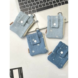 韓係 布包53301 高顔值牛仔布卡包多卡位小巧卡套大容量證件銀行卡保護套 卡片收納包 卡夾包 證件零錢包 小卡包