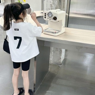限時特惠🌸女大童純棉t恤短袖兒童夏裝2025新款洋氣女孩打底衫時重上衣夏 季NTTX