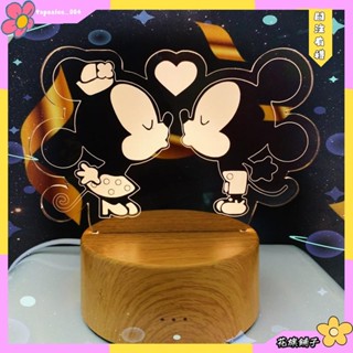 🌸花旗鋪子🌸3D立體小夜燈+禮盒卡片提袋❗米奇/米老鼠/維尼.史迪奇.史努比.蠟筆小新.鋼鐵人.拉拉熊.米奇