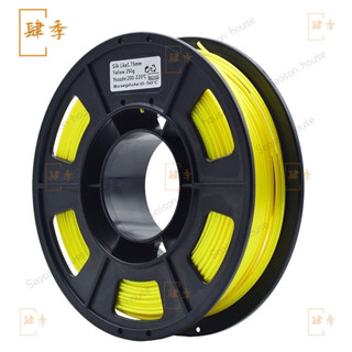 3D列印耗材 3D列印線材 3D列印 PLA絲綢耗材200剋 1.75mm小樣品 3d列印機絲綢綫材 高韌性 不堵頭 S