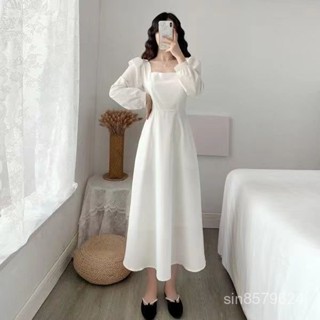 🐱 限時下殺 方領 白色洋裝 法式洋裝 輕婚紗 婚禮洋裝 黑色洋裝 結婚登記洋裝 白洋裝 連身裙 小禮服 婚宴服 P