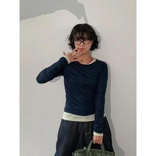 Codibook｜韓國 DAILYJOU 貝爾基本款長袖上衣［預購］長袖上衣 女裝