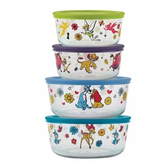 Pyrex Disney 玻璃保鮮盒含8件組 D1459394 迪士尼 [COSCO代購5